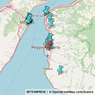 Mappa Via del Gelsomino, 89128 Reggio di Calabria RC, Italia (7.6465)