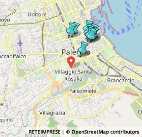 Mappa Via Carlo Citarrella, 90128 Palermo PA, Italia (1.7975)
