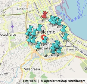 Mappa Via Carlo Citarrella, 90128 Palermo PA, Italia (1.5615)