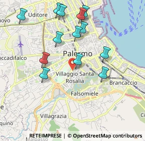 Mappa Via Carlo Citarrella, 90128 Palermo PA, Italia (2.26538)