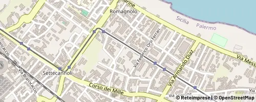 Mappa Palermo