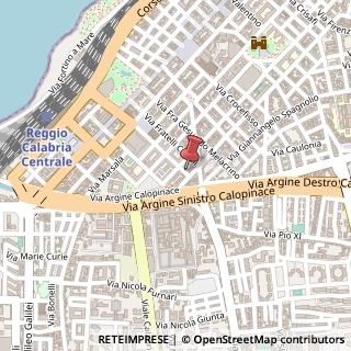 Mappa Via Guglielmo Pepe, 89127 Reggio Calabria RC, Italia, 89127 Reggio di Calabria, Reggio di Calabria (Calabria)