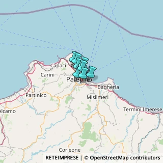 Mappa Via Guadagna, 90124 Palermo PA, Italia (18.04545)