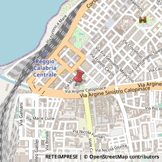 Mappa Via Marsala, 13, 89127 Reggio di Calabria, Reggio di Calabria (Calabria)