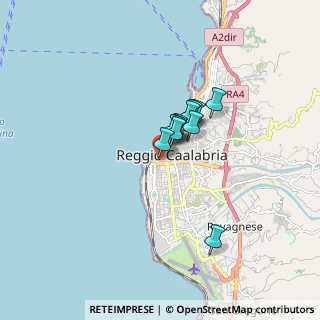 Mappa Via Argine Destro Calopinace, 89126 Reggio di Calabria RC, Italia (1.06727)