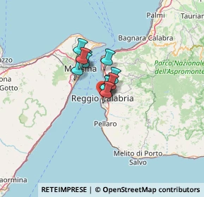 Mappa Via Argine Destro Calopinace, 89126 Reggio di Calabria RC, Italia (7.36455)