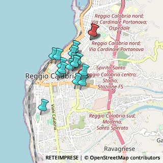 Mappa Via delle Ginestre, 89128 Reggio di Calabria RC, Italia (0.7175)