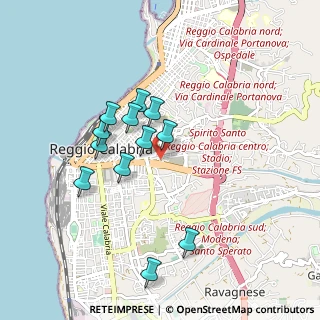 Mappa Via delle Ginestre, 89128 Reggio di Calabria RC, Italia (0.89)