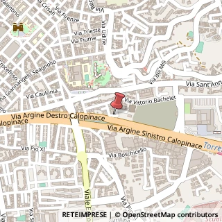 Mappa Via delle Ginestre, 19, 89128 Reggio di Calabria, Reggio di Calabria (Calabria)