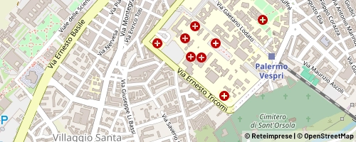 Mappa Palermo