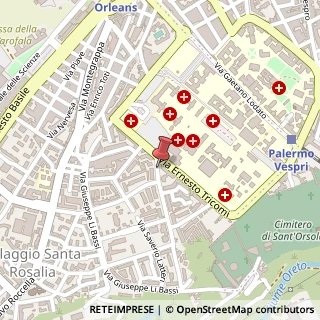 Mappa SP19, 17, 90127 Palermo, Palermo (Sicilia)