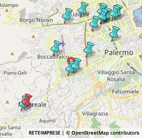 Mappa Via Colonnello Antonio Frasconà, 90129 Palermo PA, Italia (2.74438)