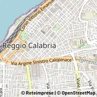 지도 Reggio di Calabria