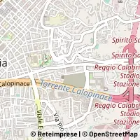 地図 Reggio di Calabria