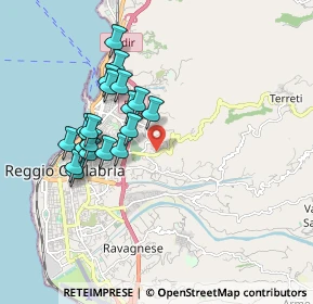 Mappa Via Condera, 89126 Reggio di Calabria RC, Italia (1.877)