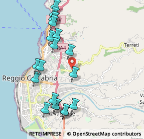 Mappa Via Condera, 89126 Reggio di Calabria RC, Italia (2.4765)