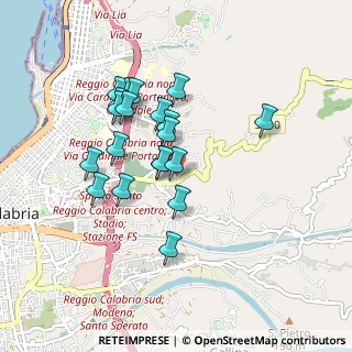 Mappa Via Condera, 89126 Reggio di Calabria RC, Italia (0.8595)