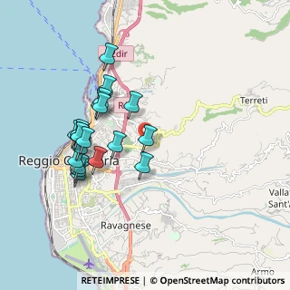 Mappa Via Condera, 89126 Reggio di Calabria RC, Italia (2.0215)