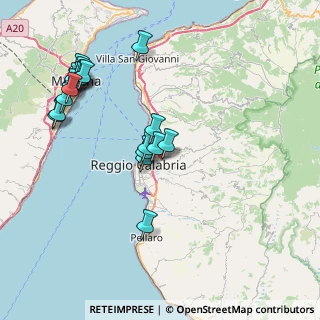 Mappa Via Condera, 89126 Reggio di Calabria RC, Italia (9.5725)
