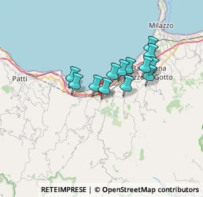 Mappa Via Nuova Messina, 98054 Furnari ME, Italia (5.53846)