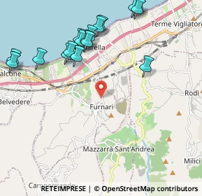 Mappa Via Nuova Messina, 98054 Furnari ME, Italia (2.72353)