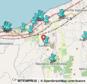 Mappa Via Nuova Messina, 98054 Furnari ME, Italia (2.731)