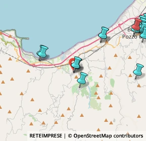 Mappa Via Nuova Messina, 98054 Furnari ME, Italia (6.03222)