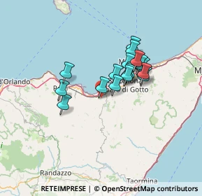 Mappa Via Nuova Messina, 98054 Furnari ME, Italia (11.59941)