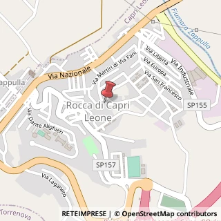 Mappa Via Kennedy, 54, 98070 Capri Leone, Messina (Sicilia)