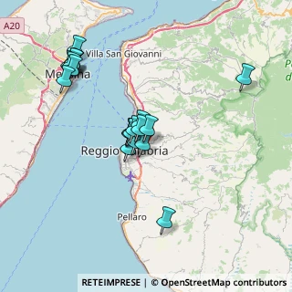 Mappa Via Reggio Campi II Tronco Diram, 89126 Reggio di Calabria RC, Italia (7.8115)