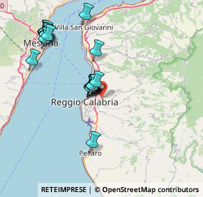 Mappa Via Reggio Campi II Tronco Diram, 89126 Reggio di Calabria RC, Italia (8.78053)