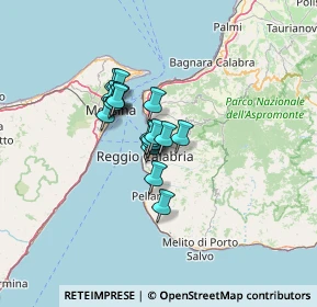 Mappa Via Reggio Campi II Tronco Diram, 89126 Reggio di Calabria RC, Italia (8.86167)