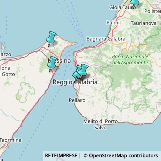 Mappa Via Reggio Campi 2º Tronco dir Barreca, 89126 Reggio di Calabria RC, Italia (54.73412)