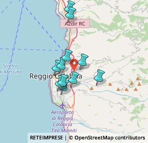 Mappa 89126 Reggio di Calabria RC, Italia (2.95545)