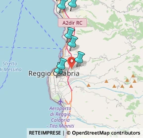 Mappa 89126 Reggio di Calabria RC, Italia (5.70583)