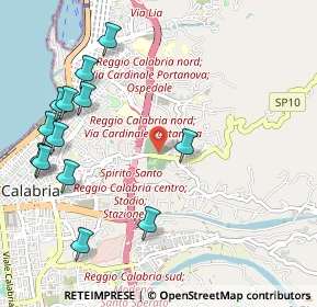 Mappa 89126 Reggio di Calabria RC, Italia (1.40615)