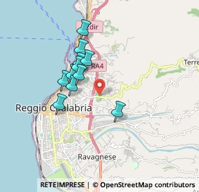 Mappa 89126 Reggio di Calabria RC, Italia (1.57091)