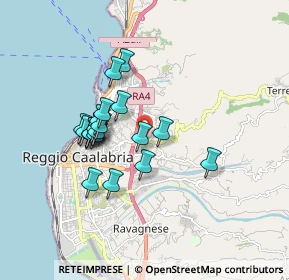 Mappa 89126 Reggio di Calabria RC, Italia (1.612)