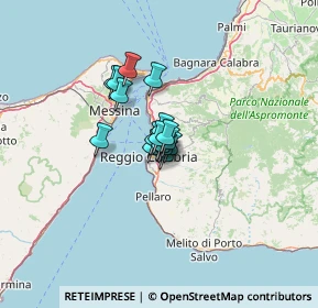 Mappa 89126 Reggio di Calabria RC, Italia (6.7425)