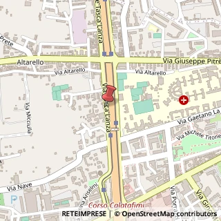 Mappa Via Tasca Lanza, 18/a, 90135 Palermo, Palermo (Sicilia)