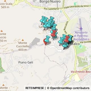 Mappa Via dei Frati Minori, 90136 Palermo PA, Italia (0.9)