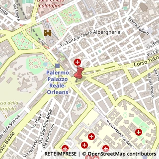 Mappa Corso Tukory, 284, 90128 Altofonte, Palermo (Sicilia)