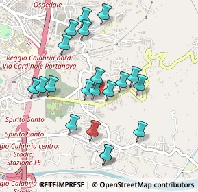 Mappa Via Vecchia Condera, 89126 Reggio di Calabria RC, Italia (0.5075)