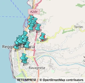 Mappa Via Vecchia Condera, 89126 Reggio di Calabria RC, Italia (2.101)