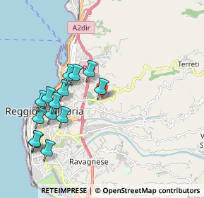 Mappa Via Vecchia Condera, 89126 Reggio di Calabria RC, Italia (2.32)