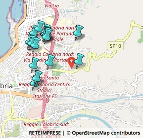 Mappa Via Vecchia Condera, 89126 Reggio di Calabria RC, Italia (1.156)