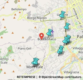 Mappa Via Francesco Emanuele Cangiamila, 90100 Palermo PA, Italia (2.51818)