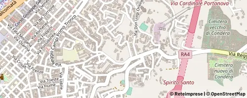 Mappa Reggio di Calabria