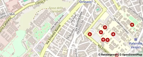 Mappa Palerme