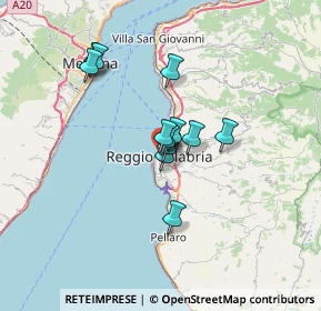 Mappa Via Antonio Cimino, 89127 Reggio di Calabria RC, Italia (5.26167)